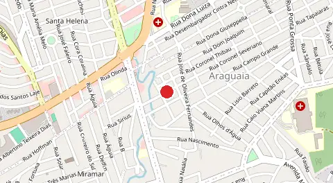 Mapa de Araguaia