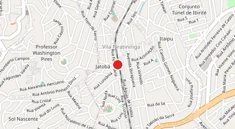 Mapa de Vila Piratininga