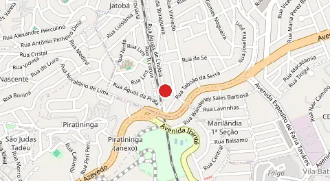 Mapa de Itaipu