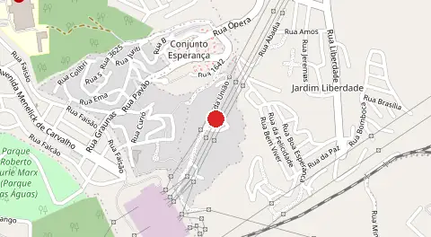 Mapa de Alto das Antenas