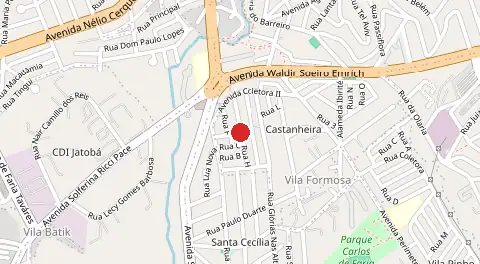 Mapa de Castanheira