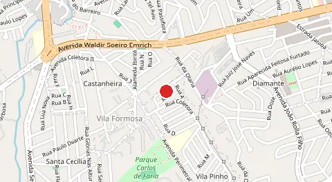 Mapa de Vila Pinho