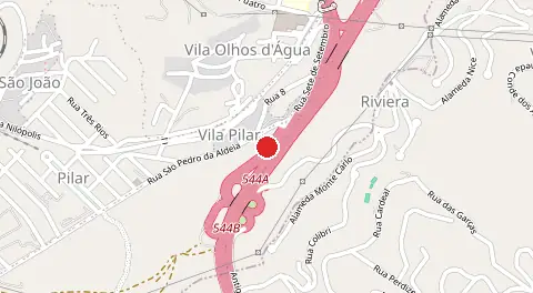 Mapa de Serra do Curral