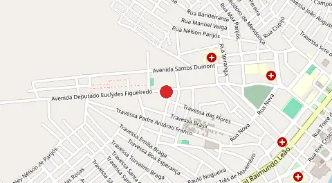 Mapa de Marambaia