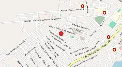 Mapa de Matinha