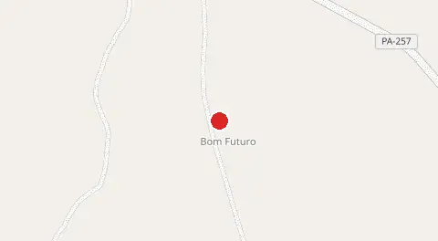 Mapa de Centro da Serra