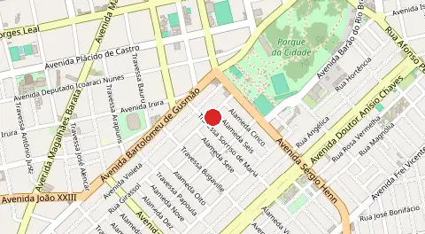 Mapa de Jardim Santarem