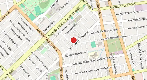 Mapa de Aeroporto Velho