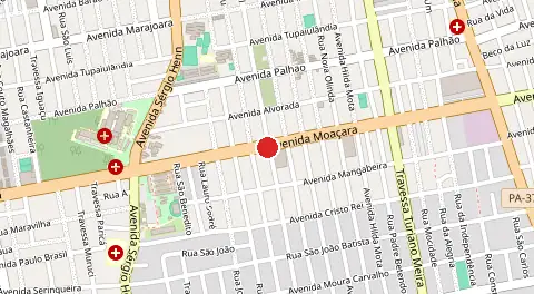 Mapa de Diamantino