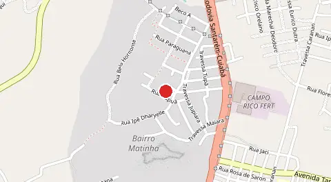 Mapa de Matinha