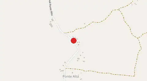 Mapa de Estrada Ponte Alta