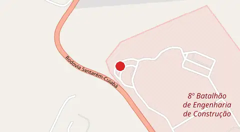 Mapa de Batalhao Do 8 Bec