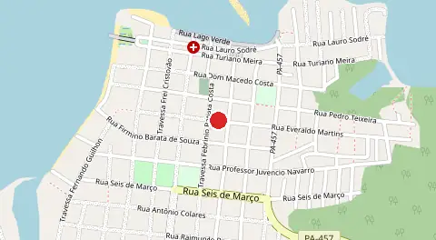 Mapa de Alter do Chao