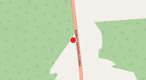 Mapa de Br 163