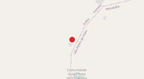 Mapa de Centro Tabatinga