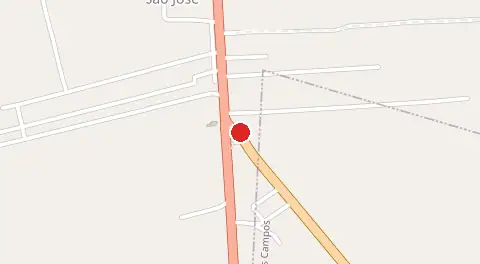 Mapa de Entre A Br 163 E A Entrada do Mojui