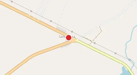 Mapa de Assentamento Santa Rosa