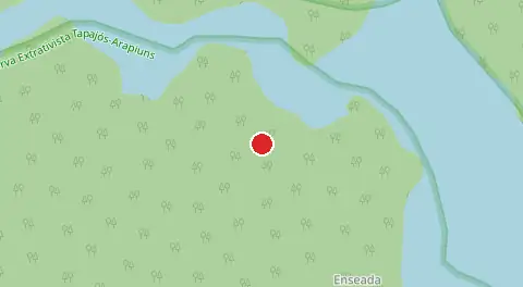 Mapa de Enseada do Amorim