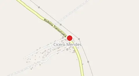 Mapa de Cicero Mendes