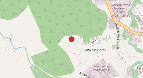 Mapa de Distrito Industrial Bandeirinhas