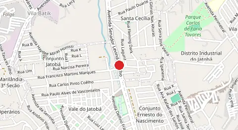 Mapa de Vale do Jatoba