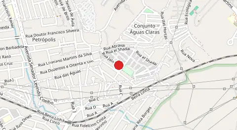 Mapa de Vitória da Conquista