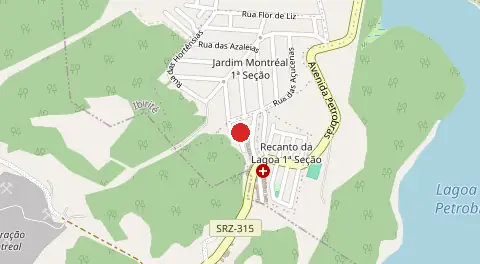 Mapa de Recanto da Lagoa