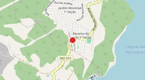 Mapa de Estância do Sereno Ptb