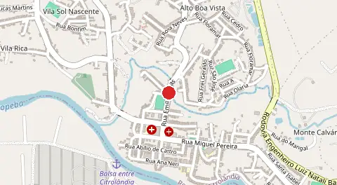 Mapa de Colônia Santa Izabel