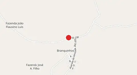 Mapa de Branquinhos