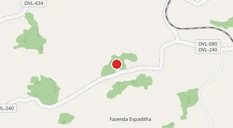 Mapa de Serra Calcada