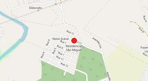 Mapa de Residencial São Miguel