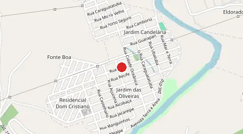 Mapa de Jardim Candelaria