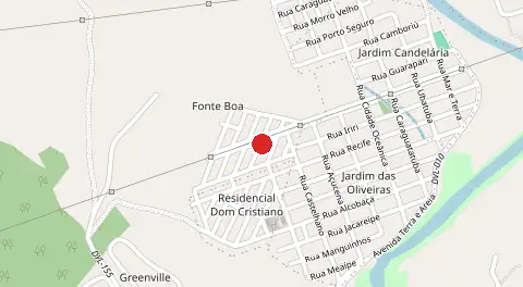 Mapa de Residencial Fonte Boa