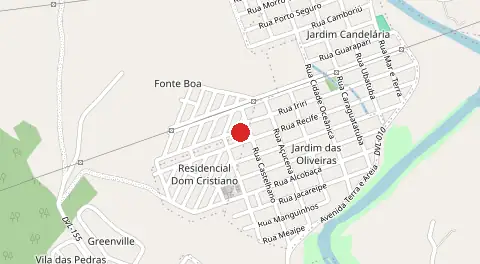 Mapa de Conjunto Habitacional Dom Cristiano