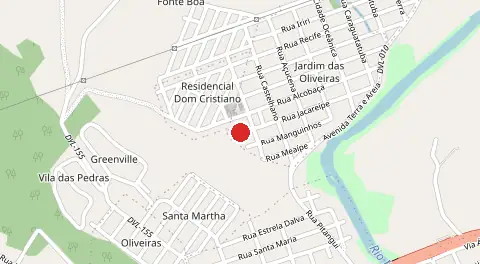 Mapa de Residencial Dom Cristiano