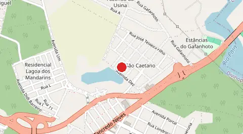 Mapa de São Caetano