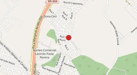 Mapa de Residencial Doutor Walchir Resende Costa