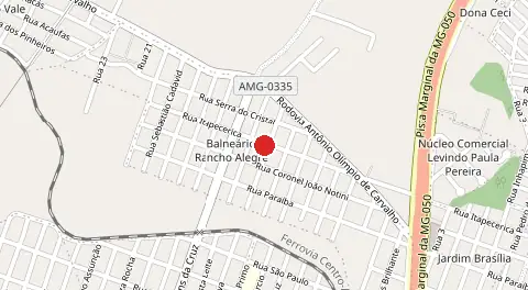 Mapa de Rancho Alegre