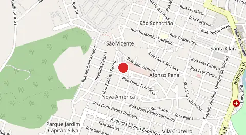 Mapa de Alto São Vicente