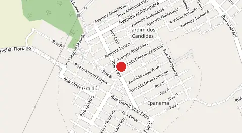 Mapa de Jardim Candides