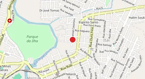 Mapa de Vila Espírito Santo