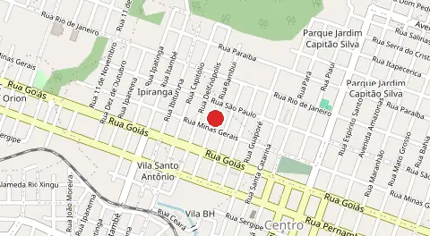 Mapa de Santo Antônio