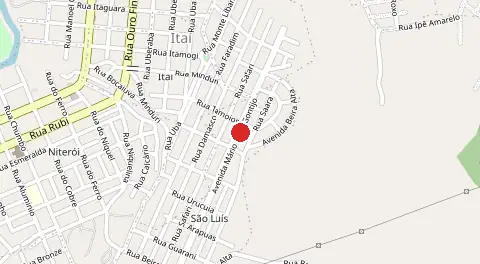 Mapa de Itai