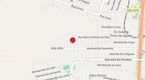 Mapa de Residencial Altaville