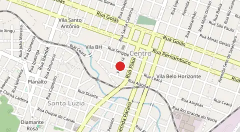 Mapa de Vila Belo Horizonte