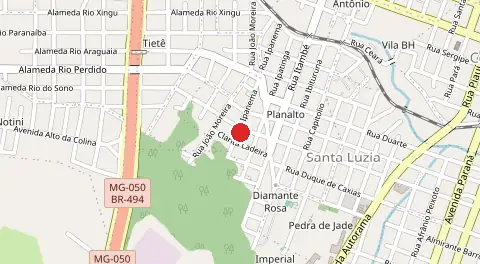 Mapa de Planalto