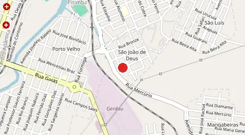 Mapa de São João de Deus