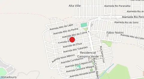 Mapa de Campina Verde