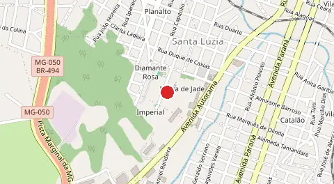 Mapa de Santa Luzia